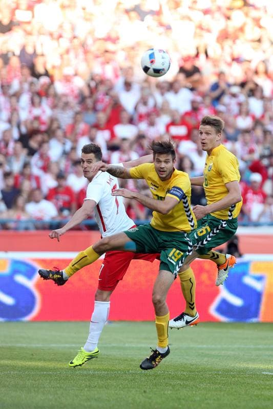 Football. International Friendly. Poland - Lithuania. 06.06.2016