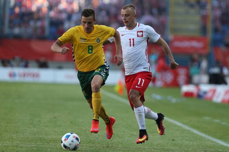 Football. International Friendly. Poland - Lithuania. 06.06.2016