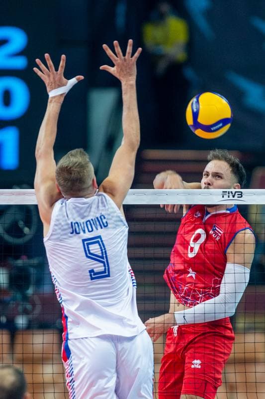 Volleyball. FIVB Men's World Championship. Serbia - Puerto Rico. 29.08.2022