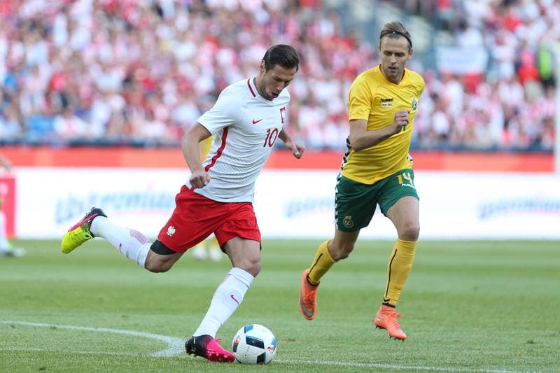 Football. International Friendly. Poland - Lithuania. 06.06.2016