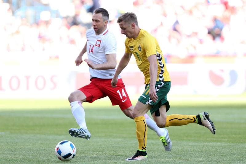Football. International Friendly. Poland - Lithuania. 06.06.2016