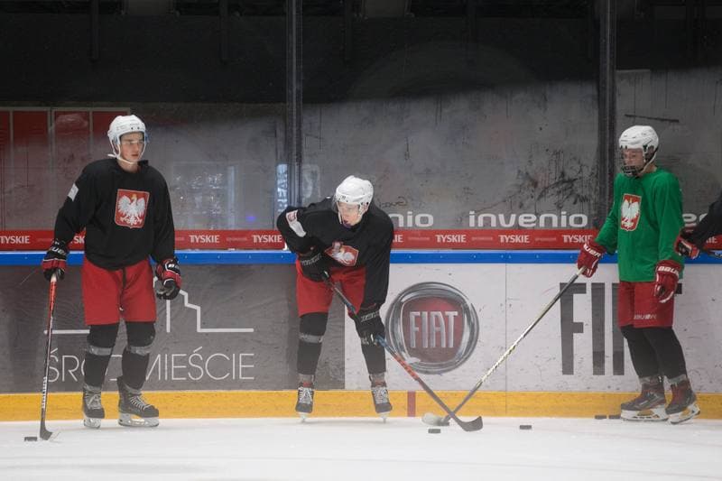 Ice Hockey. Poland U20. Training. 02.11.2020
