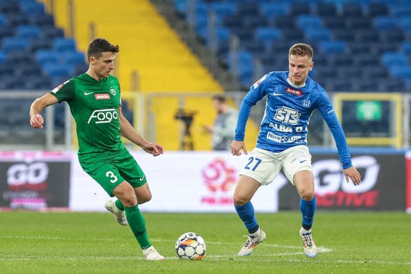 Football. Betclic I Liga. Ruch Chorzow - Warta Poznan. 25.10.2024