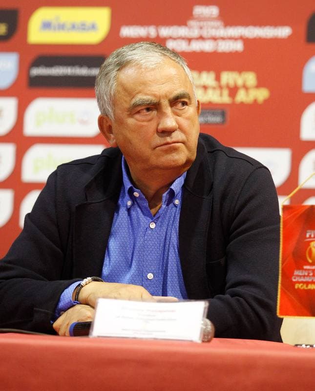 Volleyball. Korea. Press Conference. 03.09.2014