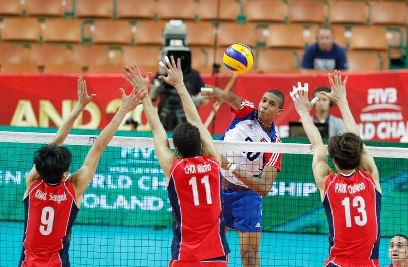 Volleyball. FIVB Men's World Championship. Korea - Cuba. 05.09.2014