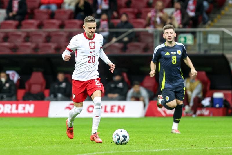 Football. UEFA Nations League. Poland - Scotland. 18.11.2024