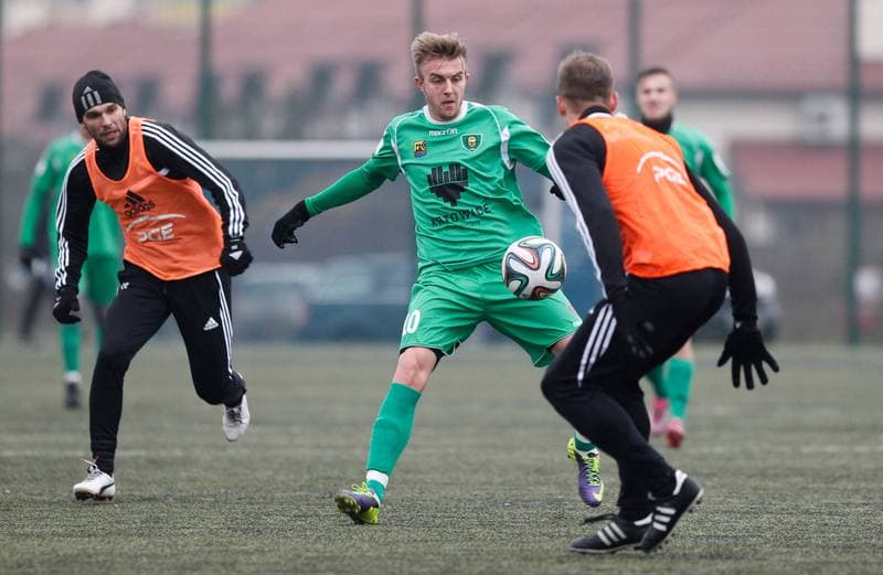 Football. Polish First League. GKS Belchatow - GKS Katowice. 05.09.2015