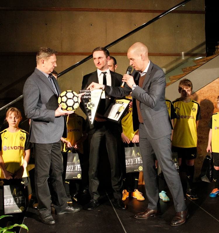 Football. Borussia Dortmund. Press Conference. 19.02.2015