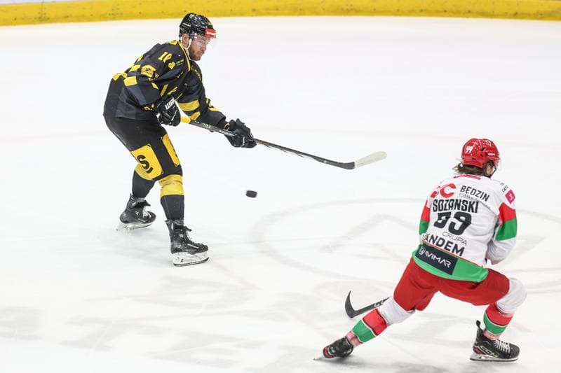 Ice Hockey. Tauron Hokej Liga. EC Bedzin Zaglebie Sosnowiec - GKS Katowice. 01.12.2024
