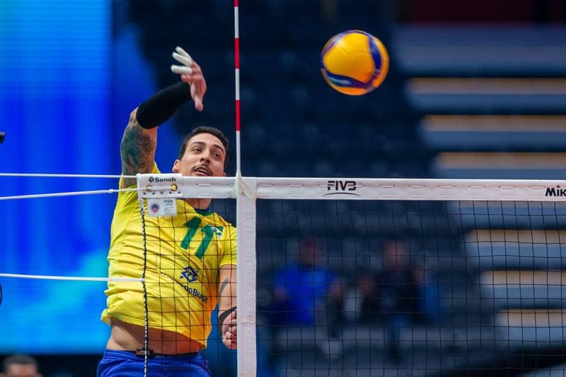 Volleyball. FIVB Men's World Championship. Brazil - Iran. 06.09.2022