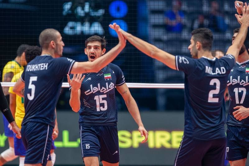 Volleyball. FIVB Men's World Championship. Brazil - Iran. 06.09.2022