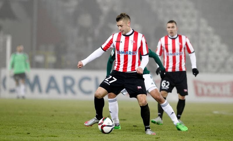 Football. T-Mobile Ekstraklasa. Cracovia Krakow - Slask Wroclaw. 02.03.2014