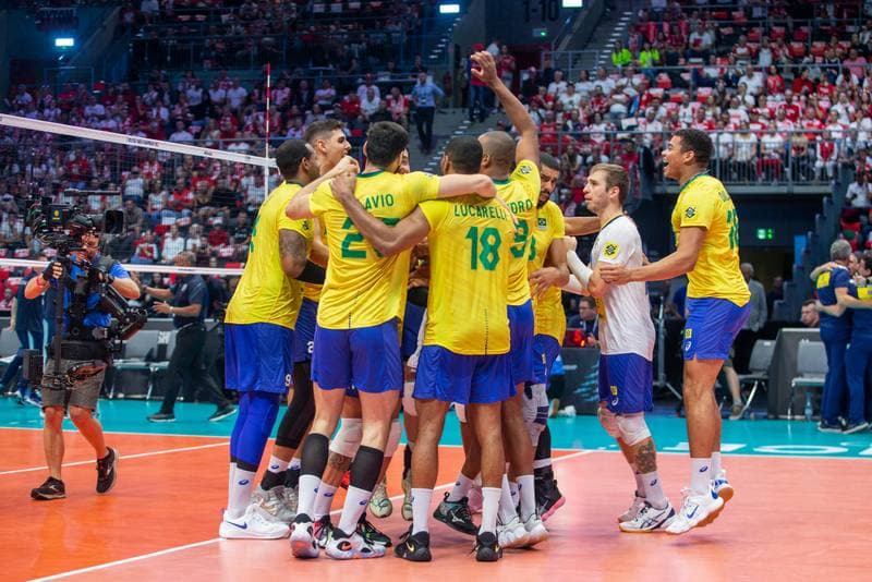 Volleyball. FIVB Men's World Championship. Argentina - Brazil. 08.09.2022