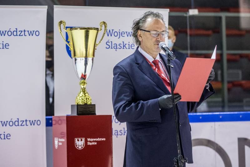 Ice Hockey. Three Seas Tournament. Poland - Latvia. 21.04.2021