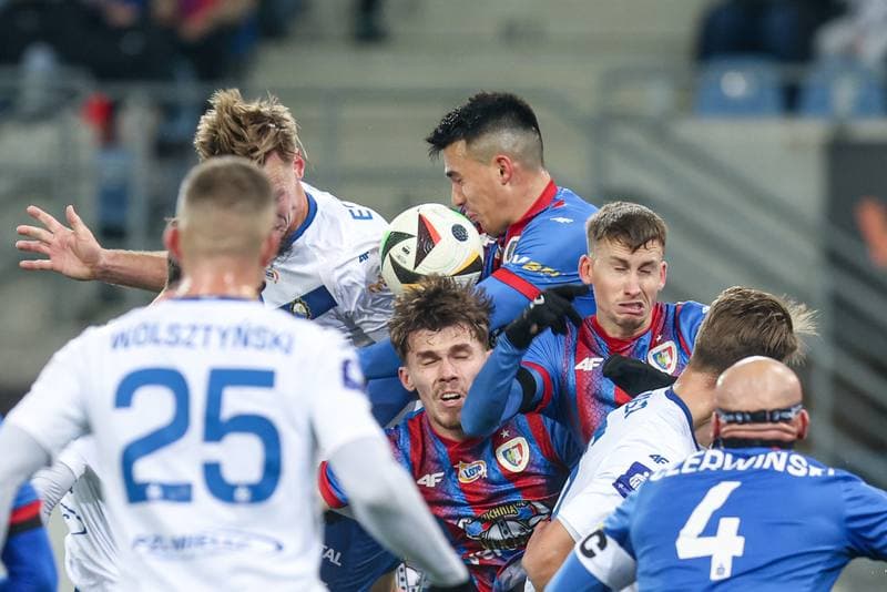Football. PKO BP Ekstraklasa. Piast Gliwice - Stal Mielec. 21.02.2025