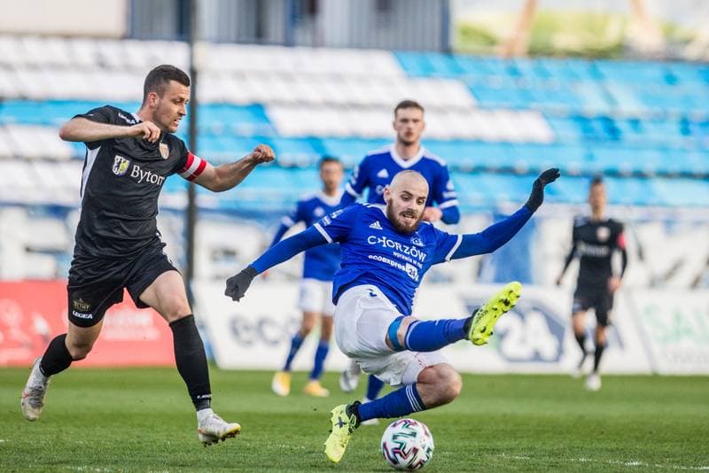 Football. III Liga. Ruch Chorzow - Polonia Bytom. 24.04.2021