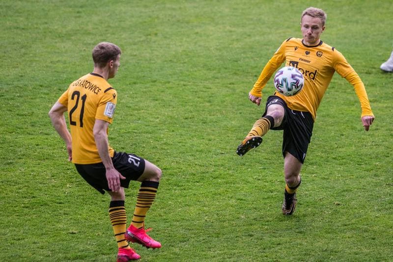 Football. eWinner II liga. GKS Katowice - Olimpia Elblag. 05.05.2021