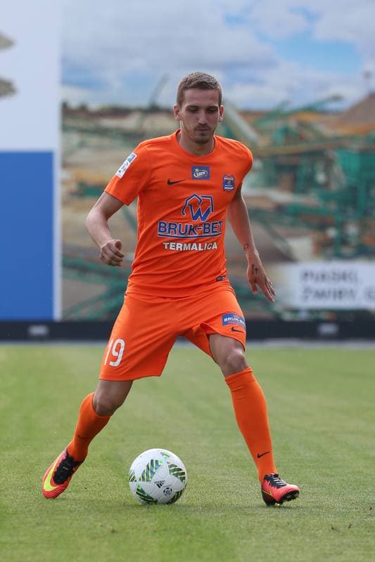 Football. Bruk-Bet Termalica Nieciecza. Photo Session. 27.07.2016