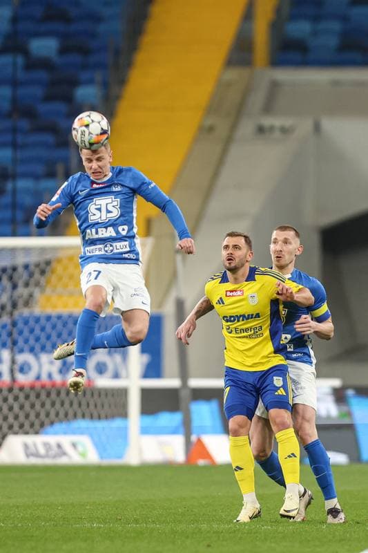 Football. Betclic I Liga. Ruch Chorzow - Arka Gdynia. 08.03.2025