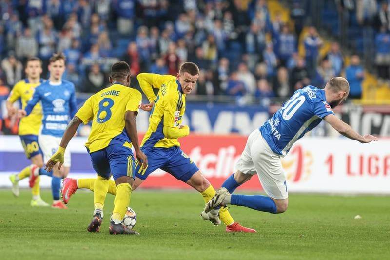 Football. Betclic I Liga. Ruch Chorzow - Arka Gdynia. 08.03.2025