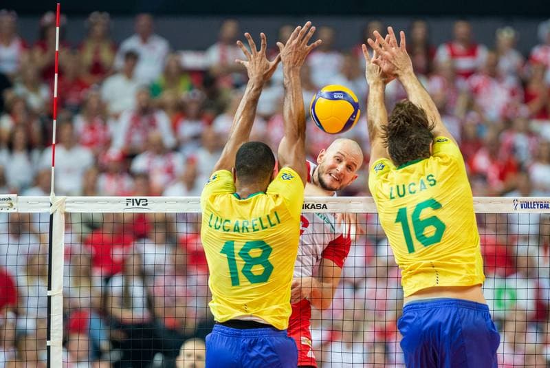 Volleyball. FIVB Men's World Championship. Poland - Brazil. 10.09.2022
