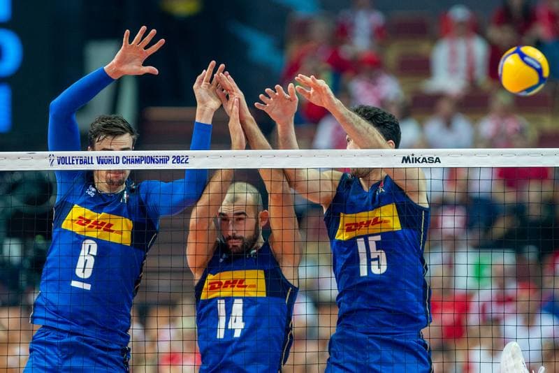 Volleyball. FIVB Men's World Championship. Italy - Slovenia. 10.09.2022
