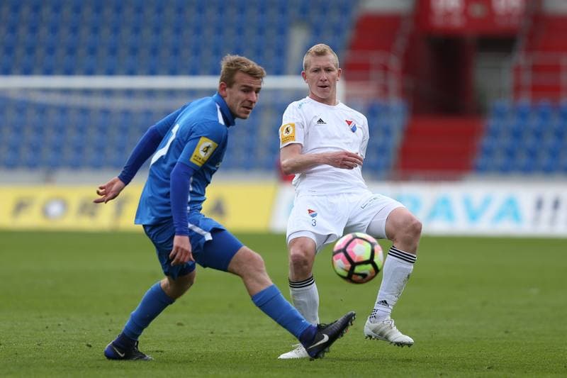 Football. Fortuna Narodni Liga. MFK Vitkovice - Banik Ostrava. 10.05.2017