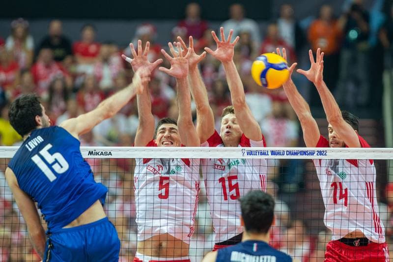 Volleyball. FIVB Men's World Championship. Poland - Italy. 11.09.2022