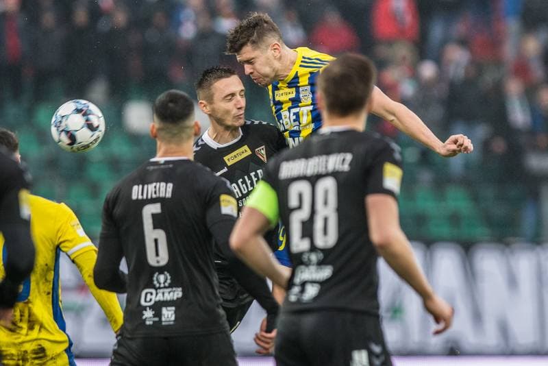 Football. Fortuna I Liga. Zaglebie Sosnowiec - Arka Gdynia. 20.11.2021