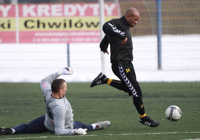 Football. Sparing. Gornik Zabrze - Korona Kielce. 02.02.2010