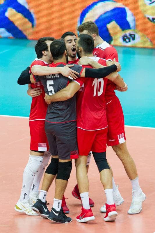 Volleyball. CEV EuroVolley 2017. Italy - Turkey. 30.08.2017