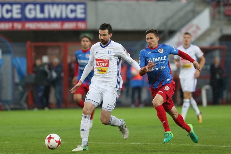 Football. Lotto Ekstraklasa. Piast Gliwice - Wisla Plock. 28.10.2017