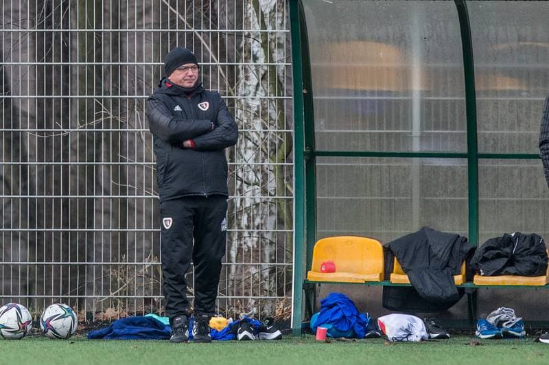 Football. Sparing. Piast Gliwice - LKS Goczalkowice Zdroj. 15.01.2022