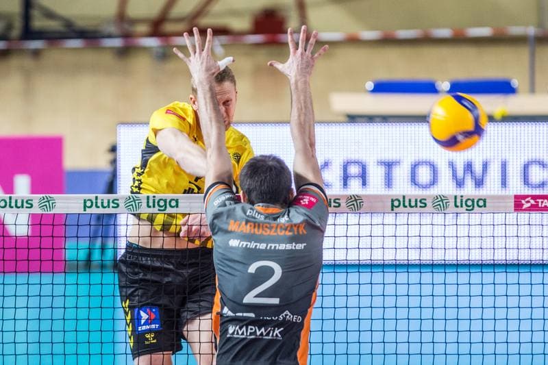 Volleyball. PlusLiga. GKS Katowice - Cuprum Lubin. 06.02.2022