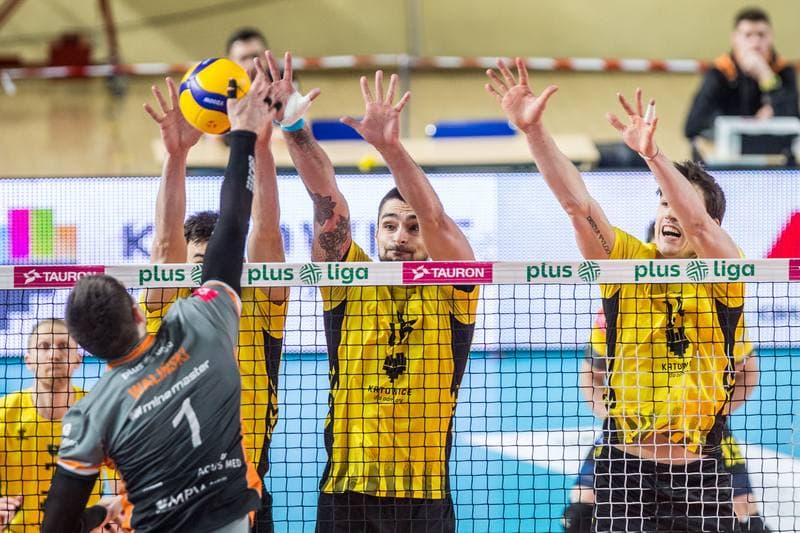 Volleyball. PlusLiga. GKS Katowice - Cuprum Lubin. 06.02.2022