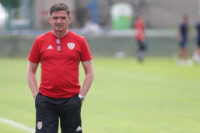 Football. Piast Gliwice. Training. 14.06.2018