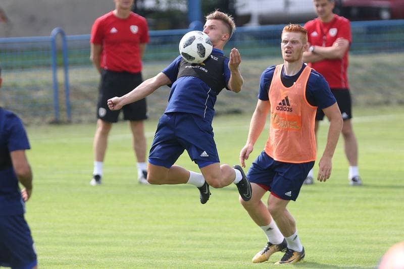 Football. Piast Gliwice. Training. 14.06.2018
