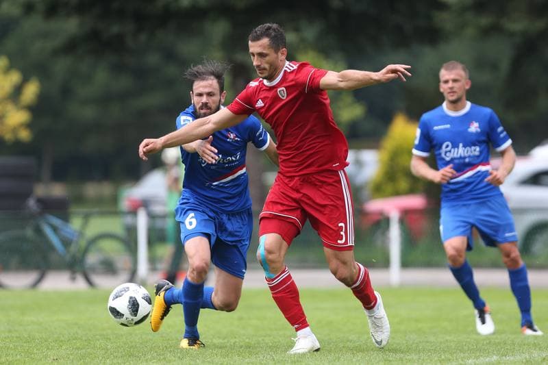 Football. Sparing. Podbeskidzie Bielsko-Biala - Piast Gliwice. 07.07.2018