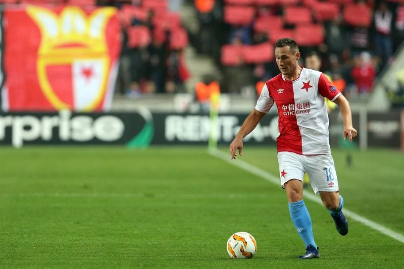 Football. UEFA Europa League. Slavia Prague - FC Copenhagen. 08.11.2018