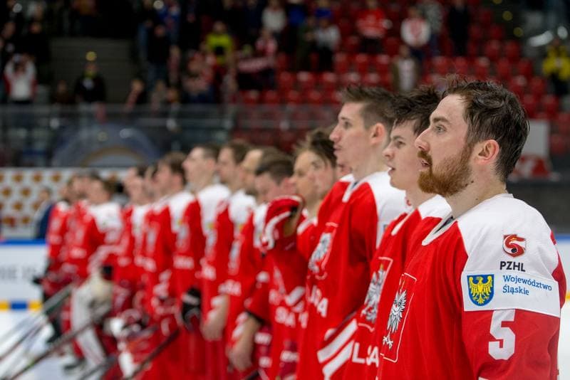 Ice Hockey. World Championship Division 1 Group B. Serbia - Poland. 29.04.2022