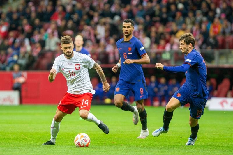 Football. UEFA Nations League. Poland - Netherlands. 22.09.2022