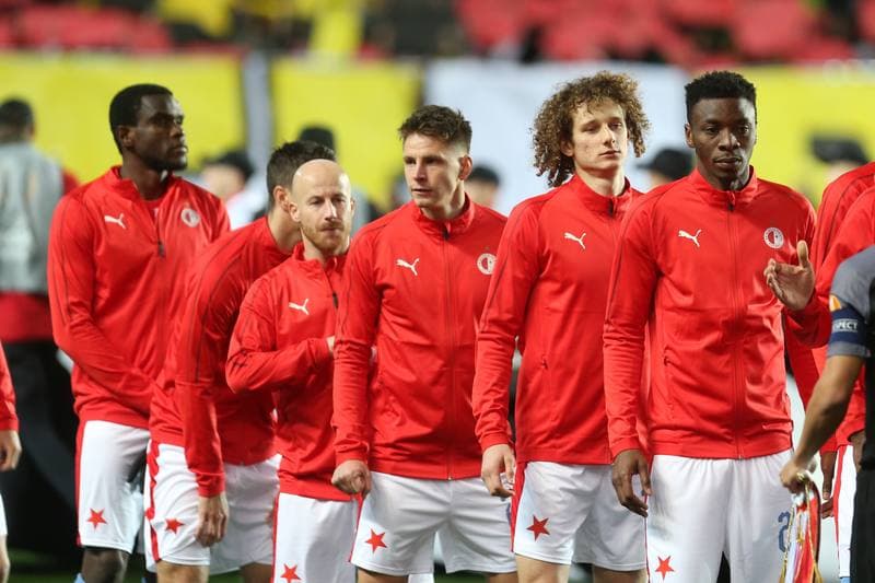 Football. UEFA Europa League. Slavia Prague - Sevilla FC. 14.03.2019