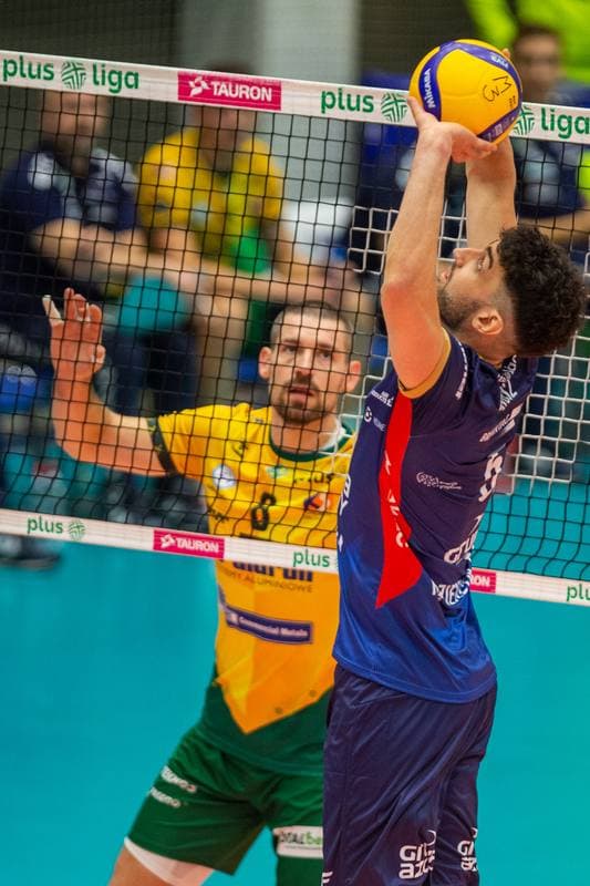Volleyball. PlusLiga. Aluron Warta CMC Zawiercie - Grupa Azoty ZAKSA Kedzierzyn-Kozle. 09.10.2022