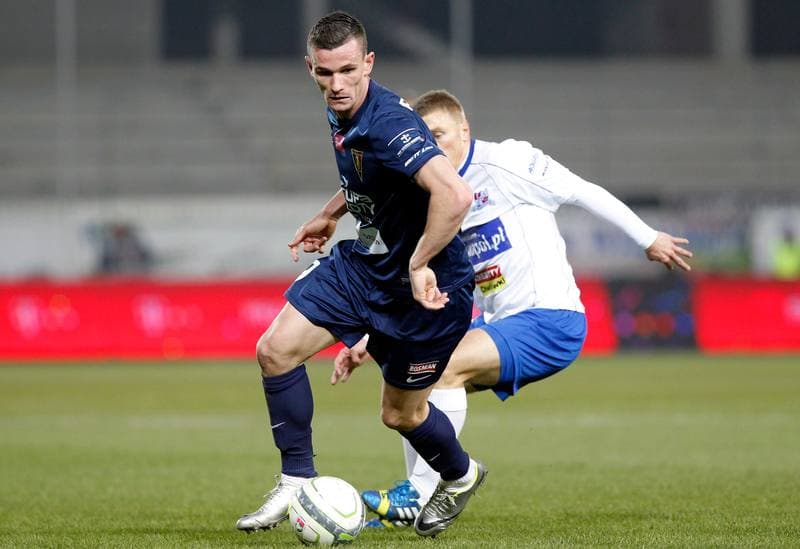 Football. PKO BP Ekstraklasa. Podbeskidzie Bielsko Biala - Pogon Szczecin. 17.08.2015
