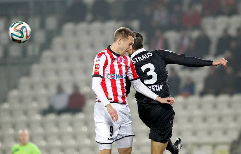 Football. T-Mobile Ekstraklasa. Cracovia Krakow - Jagiellonia Bialystok. 06.12.2014