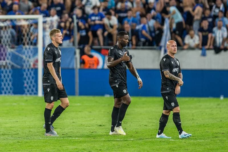 Football. UEFA Europa League. Slovan Bratislava - PAOK FC. 22.08.2019