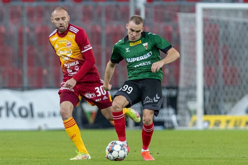 Football. Fortuna I Liga. GKS Tychy - Chojniczanka Chojnice. 11.11.2022