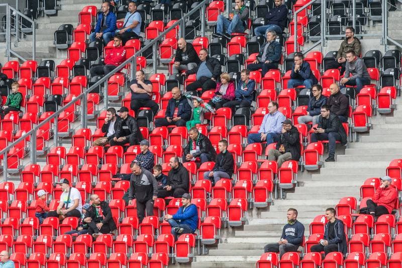 Football. Fortuna I Liga. GKS Tychy - Podbeskidzie Bielsko-Biala. 21.06.2020
