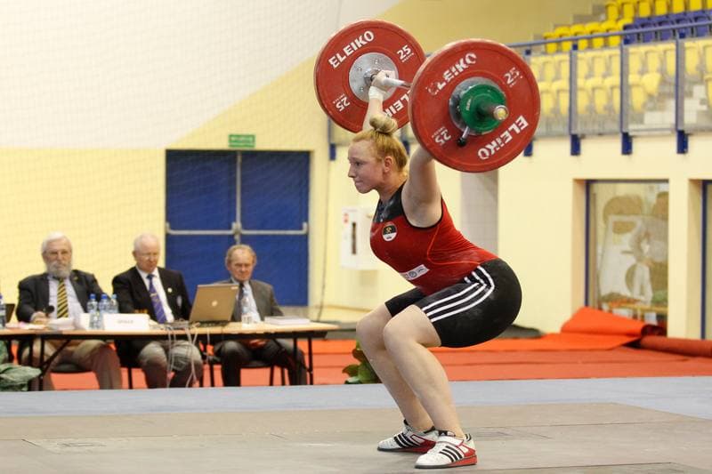 Weightlifting. Slaskie Seniorow Cup. Magdalena Duleba. 21.05.2016