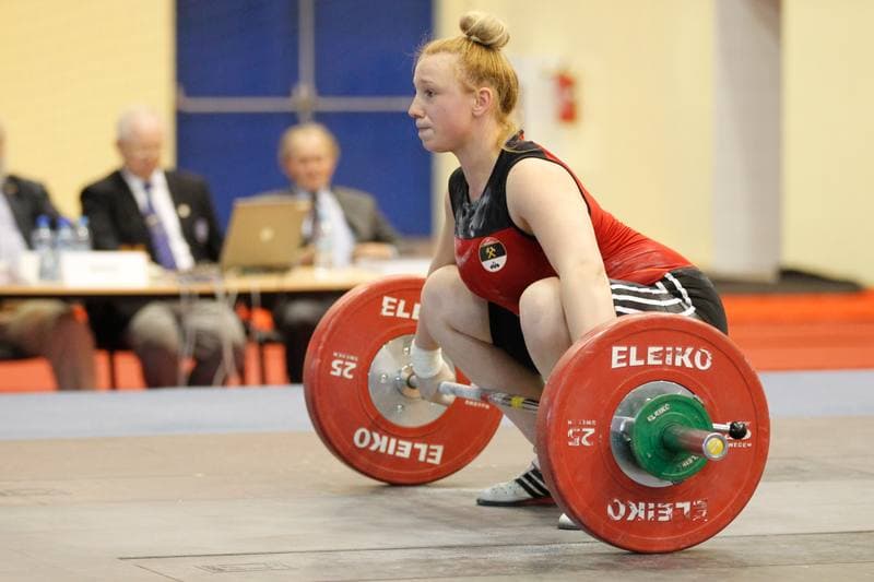 Weightlifting. Slaskie Seniorow Cup. Magdalena Duleba. 21.05.2016